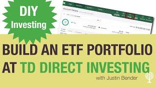 How to Build an ETF Portfolio at TD Direct Investing