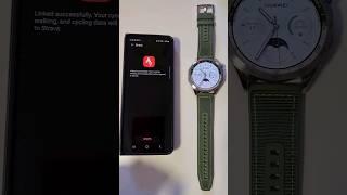 How to Sync your workouts in the Huawei Health App to Strava.