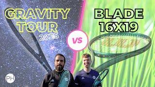 HEAD GRAVITY TOUR 98 vs WILSON BLADE 98 | Tennis Racket Review | New Tennis Racket | PH Tennis