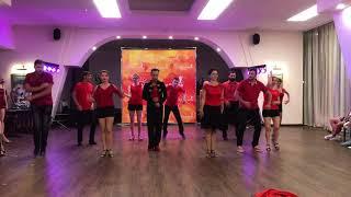 Berk Kaya Salsa LA (Salsa on 1) choreography bootcamp at LSDF2018