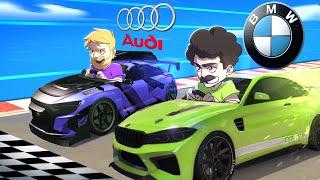 Audi VS BMW Build Off In GTA 5!