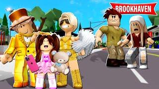 A FILHA MIMADA PREFERIDA trocou os PAIS por MILIONÁRIOS O FILME Historinhas Brookhaven RP | Roblox