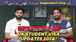 UK Study Visa Updates 2024 - UK Government Changed - Dependent Visa opened