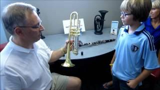 Beginning Band 5th Grade Student Rents an Instrument with RentMYinstrument.com