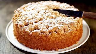 More apples than dough!Apple cake that melts in your mouth!Super creamy apple cake!