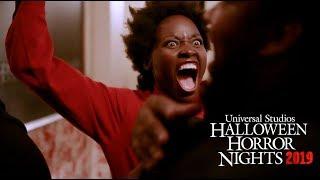 Lupita Nyong'o reprises her role in Us at Universal's Halloween Horror Nights 2019