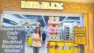 Visiting to Mr. D.I.Y. Store Lucknow | Household, Kids, Stationary section of Mr. D.I.Y.  #Mr.D.I.Y.