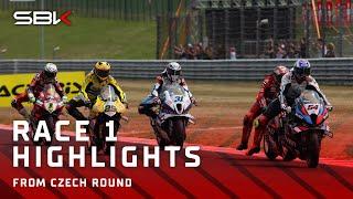 HIGHLIGHTS from Race 1 at Most ️ | 2024 #CzechWorldSBK 