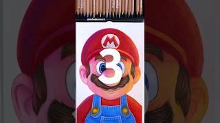 Super Mario Bros New Drawing Transition Tutorial #shorts