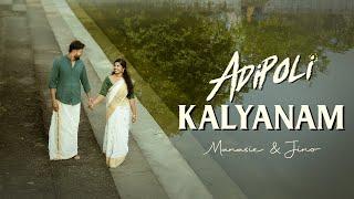 ADIPOLI KALYANAM | Manasie & JIno | Best Wedding Story 2024 | KERALA HINDU WEDDING | ARTOCUS STUDIO