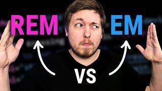 22 | EM VS REM MEASUREMENTS EXPLAINED IN CSS | 2023 | Learn HTML and CSS Full Course for Beginners