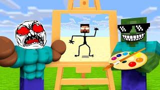 Minecraft Mobs: DRAWING CHALLENGE - Minecraft Animation