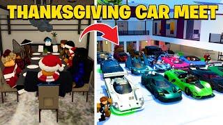 Thanksgiving Car Meet In Driving Empire!