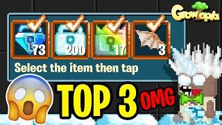 TOP 3 BIGGEST MIDDLEMAN TRADES IN GT HISTORY! (Ft. MrSongo & Jamew7) | Growtopia