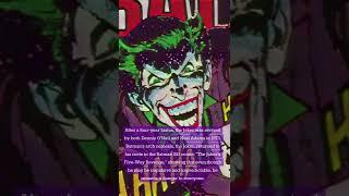 #shorts #joker #jokershorts Joker was revived by both Dennis O'Neil and Neal Adams in 1973