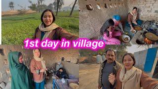 1st day in village | Sitara yaseen vlog