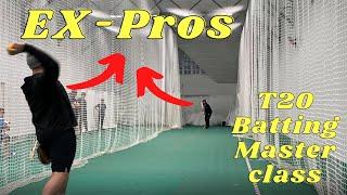 T20 BATTING MASTERCLASS WITH EX-PROS | Winter Nets | Precise Cricket