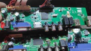 led tv board change bangla|led tv universal board installation BY BIPLOB ELECTRONICS