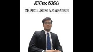 JPPro 2021 MUHAMMAD ARIFF AIMAN BIN AHMAD FAUZI