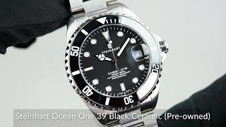 Steinhart Ocean One 39 Black Ceramic (Pre-owned)