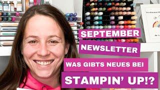 Was gibts neues bei Stampin' Up! ®⎜Infos & Updates zu Aktionen, Angeboten, Rabatten ⎜September 2024