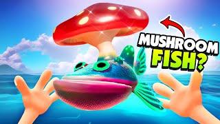 Catching the RARE MUSHROOM FISH On Alien Planet! (VR Fishing)