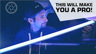 This Amaran LED Tube Light is the Best Light for Video! Tube Light Review!