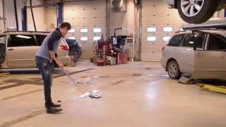 Heninger Toyota Scion Express Lube Technician with Sean Monahan