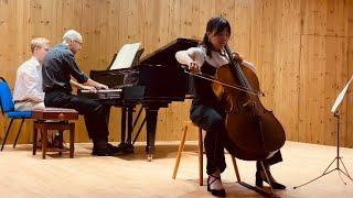 Cello Sonata in G minor - I: Lento - Allegro Moderato - Rachmaninov | Hailey Wong, Jonathan Beatty