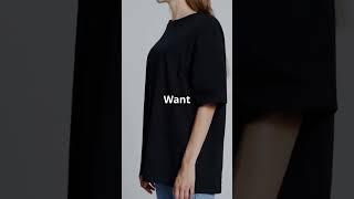 How to Rock a Loose Fit Black T Shirt for girls #fashion #jeans #shirts