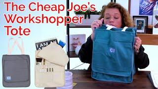 Cheap Joe's 2 Minute Art Tips - Cheap Joe's Workshopper Totes