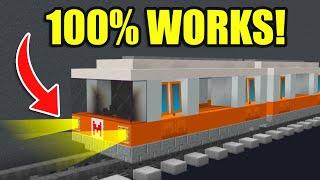 How To Make a WORKING SUBWAY Station in Minecraft!