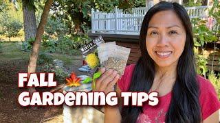 Fall Gardening Tips 