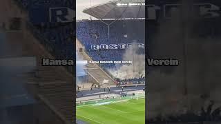 Hansa Rostock! Dem Morgengrauen entgegen! Fangesang Edit mit Text!  #hansarostock