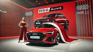 2025 Audi RS6 Avant: A Wagon That’s Faster Than Supercars