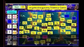 Interactive App-Grade 10 Science Valency  Created in Visual studio  (VB ) K. A. Winston Fernando ISA