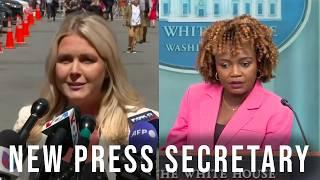 The OLD Press Secretary VS. The NEW Press Secretary