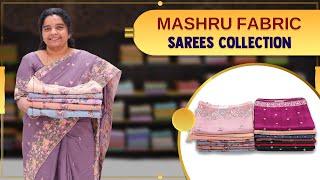 Mashru Fabric Sarees Collection | Poornima Prints