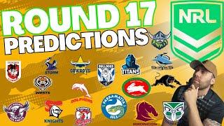 NRL Round 17 Predictions 2024  NRL Round 17 Tips