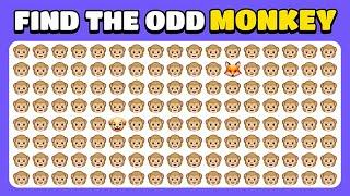 Find the ODD One Out - Animal Challenge!  | Hard Levels 