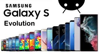 Evolution of Samsung Galaxy S (S1-S22)