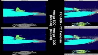 Frontier: Elite II framerate comparison