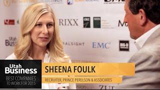 Sheena Foulk: Interview at "Best Companies to Work For"