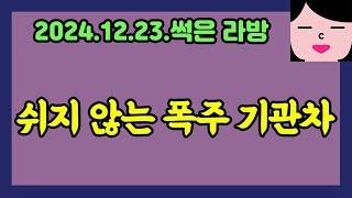 뭐 좀 먹고 시작할게 20241223