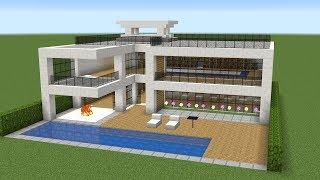 Minecraft - How to build a nice modern house