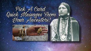 Pick A Card Quick Messages From Your Ancestors (You Need To Hear)! ‍️