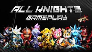 Sonic Forces Speed Battle: ALL KNIGHTS CHARACTERS Gameplay