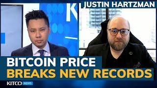 Bitcoin price hits new all-time highs today, here’s where it’s headed next – Justin Hartzman