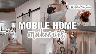 BUILDING MY DREAM PANTRY IN OUR 1991 OLD DOUBLE WIDE TRAILER! Extreme mobile home makeover!