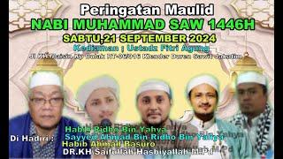 LIVE PERINGATAN MAULID NABI MUHAMMAD 1446hH /21 SEP 2024 KEDIAMAN USTADZ FITRI AGUNG (jL KH.MAISIN)